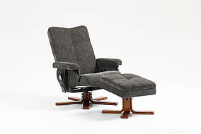 Крісло для відпочинку Avko Style ARMH 030 Dark Grey з масажем та підігрівом