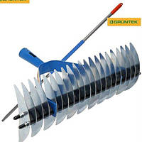 Граблі фрезерувальні двосторонні GRUNTEK Urchin 36 см із ручкою 140 см