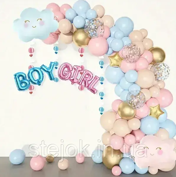 Набір куль для арки "Boy or Girl", фото 1