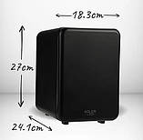 Косметичний міні холодильник автомобільний автохолодильник 4л портативний для ліків косметики дому офісу охолодження та обігрів, фото 10