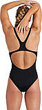 Купальник закритий для Жінкиок Arena WOMEN'S TEAM SWIMSUIT SWIM PRO чорний, білий Жінки 42 (XL), фото 2