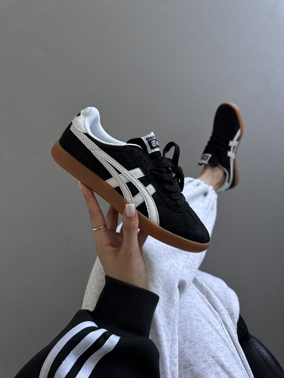 ASICS ONITSUKA TIGER | BLACK / WHITE / GUM (6) 40, фото 1