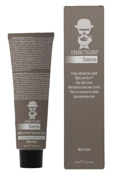 Крем фарба камуфляж Tintoretto Barba Italiana Multi Level Grey 60 мл, фото 1