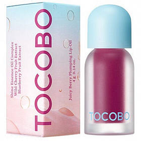 Олія для губ 02 Пурпурно-ліловий Tocobo Juicy Berry Plumping Lip Oil 02 Berry Brandy 4 г