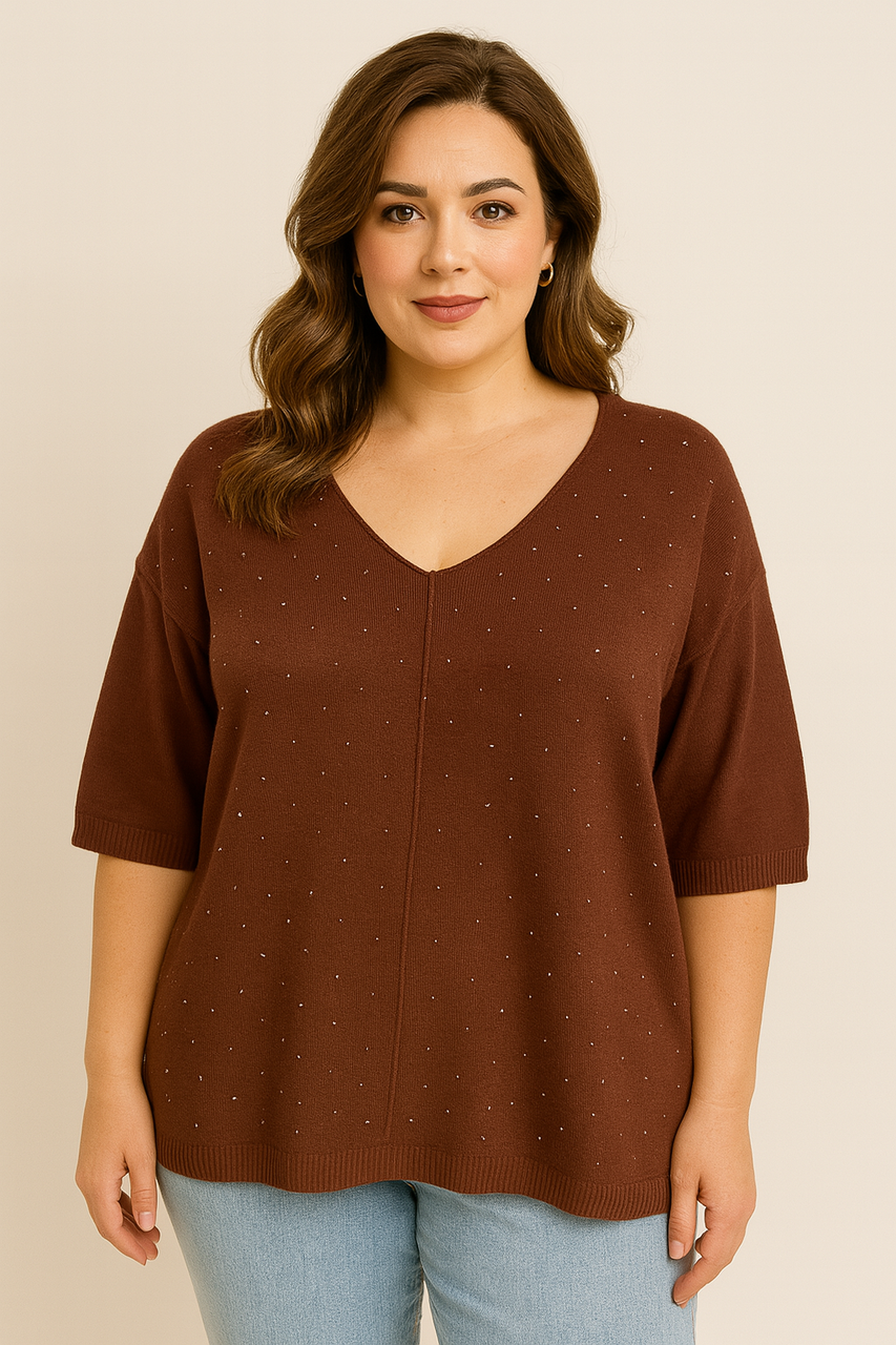 Жіночий Джемпер Трикотаж 48-54 (мас 470), фото 1