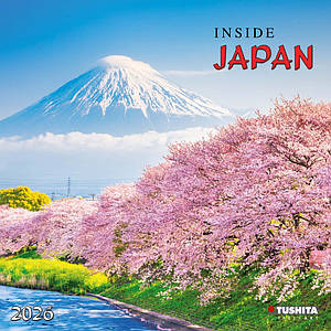 Настінний календар 2026 рік. Inside Japan