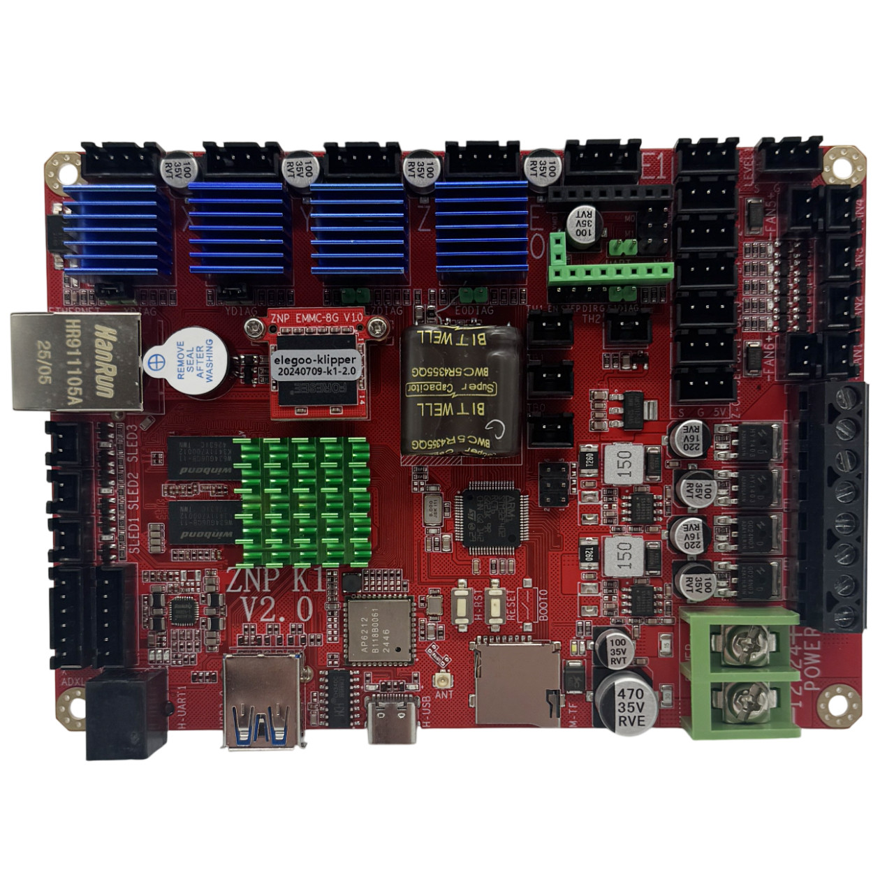 Motherboard ZNP K1 v2.0 for Elegoo Neptune 4 Plus, 4 Max_2