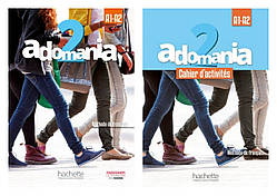 Комплект Adomania 2 Livre de l'eleve + Cahier d'activités (оригінал)