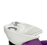 Перукарський меблевий комплект 2в1 Flamingo: крісло-мийка + крісло для клієнтів перукаря (Флай 2216), фото 3