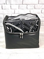 Сумка майстра з розсувними поличками (прозорий верх)