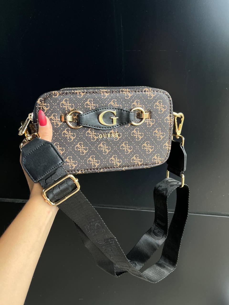 Guess Izzy Crossbody Brown 21х13, фото 1