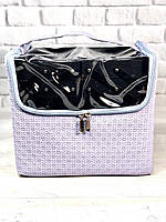 Сумка майстра з розсувними поличками (прозорий верх)