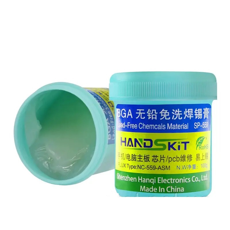 Паяльна флюс-паста Handskit NC-559-ASM, 100гр.