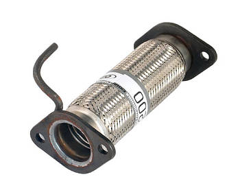 Гофра 45х200 із фланцями ВАЗ, Daewoo Lanos 1.4, Matiz; Hyundai, Kia 2-х шарова, OEM