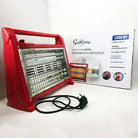Обігрівач з ефектом гарячої цегли Suntera QHW-106 1800Вт, QB-971 Інфрачервоний обігрівач