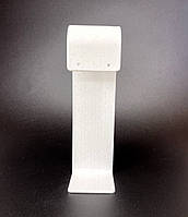 Торговельне обладнання Finding Стійка демонстраційна для сережок кульчиків цвяшків пластикова Біла 15 см х 4.4 см