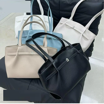 Сумка жіноча прямокутна 25*23 см на блискавці зі штучної шкіри в різних кольорах Janin