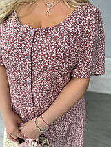 Неймовірна жіноча сукня, тканина "Софт" 50, 56, 58, 60, 62 розмір 50, фото 5