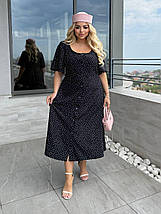 Неймовірна жіноча сукня, тканина "Софт" 50, 54, 56, 58 розмір 50, фото 5