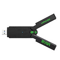 WiFi адаптер USB 3.0 1300Mbps 2.4G/5G для ПК та ноутбука з 4 антенами, фото 3