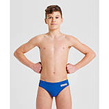 Плавки-сліпи для хлопців Arena TEAM SWIM BRIEFS SOLID синій, білий Діти 128см, фото 3