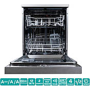 Посудомийка соло VENTOLUX DWT6004 NA FS (X) окремішня, фото 3