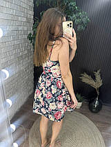 Неймовірна жіноча сукня, тканина "Стрейч Котон" 42, 44 розмір 42, фото 2