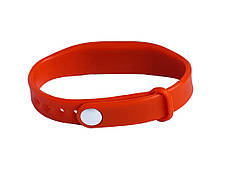 RFID браслет з чипом EM-Marin SEVEN R-63 помаранчевий, фото 3