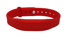 RFID браслет з чипом MIFARE SEVEN R-68 червоний, фото 2