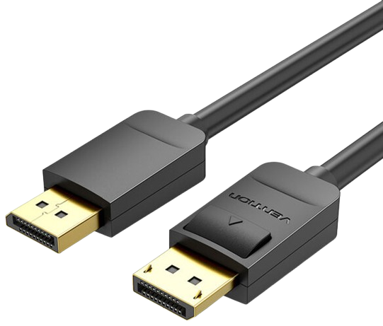 Кабель Vention DisplayPort - DisplayPort (M/M) 1м Black (HACBF)