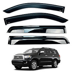 Вітровики для Toyota Sequoia 2007+/ Tundra накладні (HAWK)