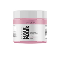 Маска для волосся відновлююча з протеїнами шовку та кератину LIVESTA, 300 мл