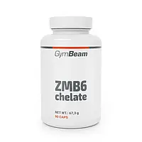 Комплекс цинку, магнію та вітаміну B6 ZMB6 хелат - GymBeam 90 капсул