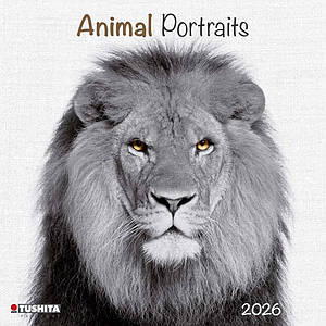 Настінний календар 2026 рік. Animal Portraits