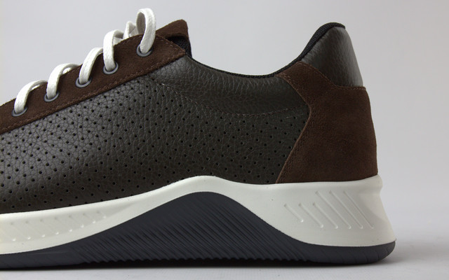 Полегшені літні кросівки коричневі шкіра з перфорацією із замшевими вставками чоловіче взуття великих розмірів 46 47 48 49 50 Rosso Avangard DolGa Run Black Brown Perf BS Код Артикул 2700898381 Полегшені літні кросівки коричневі шкіра з перфорацією із замшевими вставками чоловіче взуття великих розмірів 46 47 48 49 50 Rosso Avangard DolGa Run Black Brown Perf BS Код Артикул 2700898381