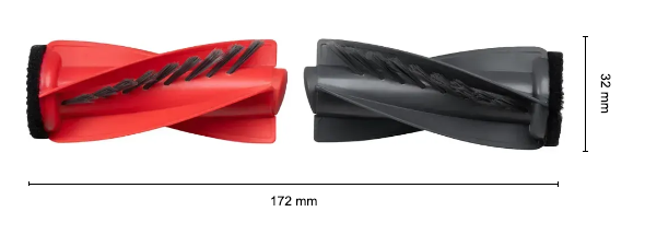 Комплект основних щіток для робота-пилососа Roborock Qrevo 5AE ( QRSP52-00 QRSP02-00 ) / 5A1 / Curv / Edge 5V1 / 2 шт, фото 2