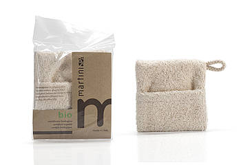 Рукавиця-тримач для мила MARTINI SPA Soap Holder Glove made of organic cotton