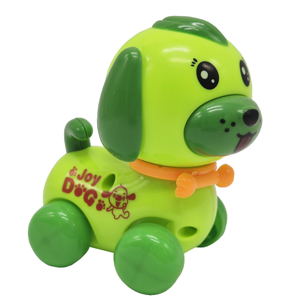 Іграшка заводна Собака 665  Зелений, фото 1