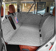 Автогамак для собак з оглядовою сіткою та ущільненим дном 137×164 см