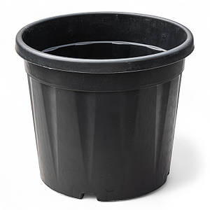 Контейнер-горщик ребристий Idel Prof ETNA 20 л ETN00014 - Італія, круглий для вирощування рослин