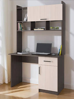 Мультифункціональний стіл для дому та офісу код (СЛТ-9), колір Венге магія + Дуб шамоні