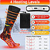 Термошкарпетки OTSEZE 3,7V 5000mAh з акумулятором, керовані через додаток, для чоловіків і жінок, фото 6