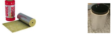 Теплоізоляція для вентиляційної шахти, Ø820мм, довжина 1,2м, обладнання та запчастини для птахівництва, фото 1