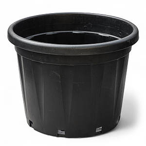 Контейнер-горщик ребристий Idel Prof ETNA 45 л ETN00007 - Італія, круглий для вирощування рослин