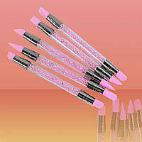 Стеки інструменти для ліпки силіконові пензлі для роботи з глиною, воском, мастикою (5, розмір М)