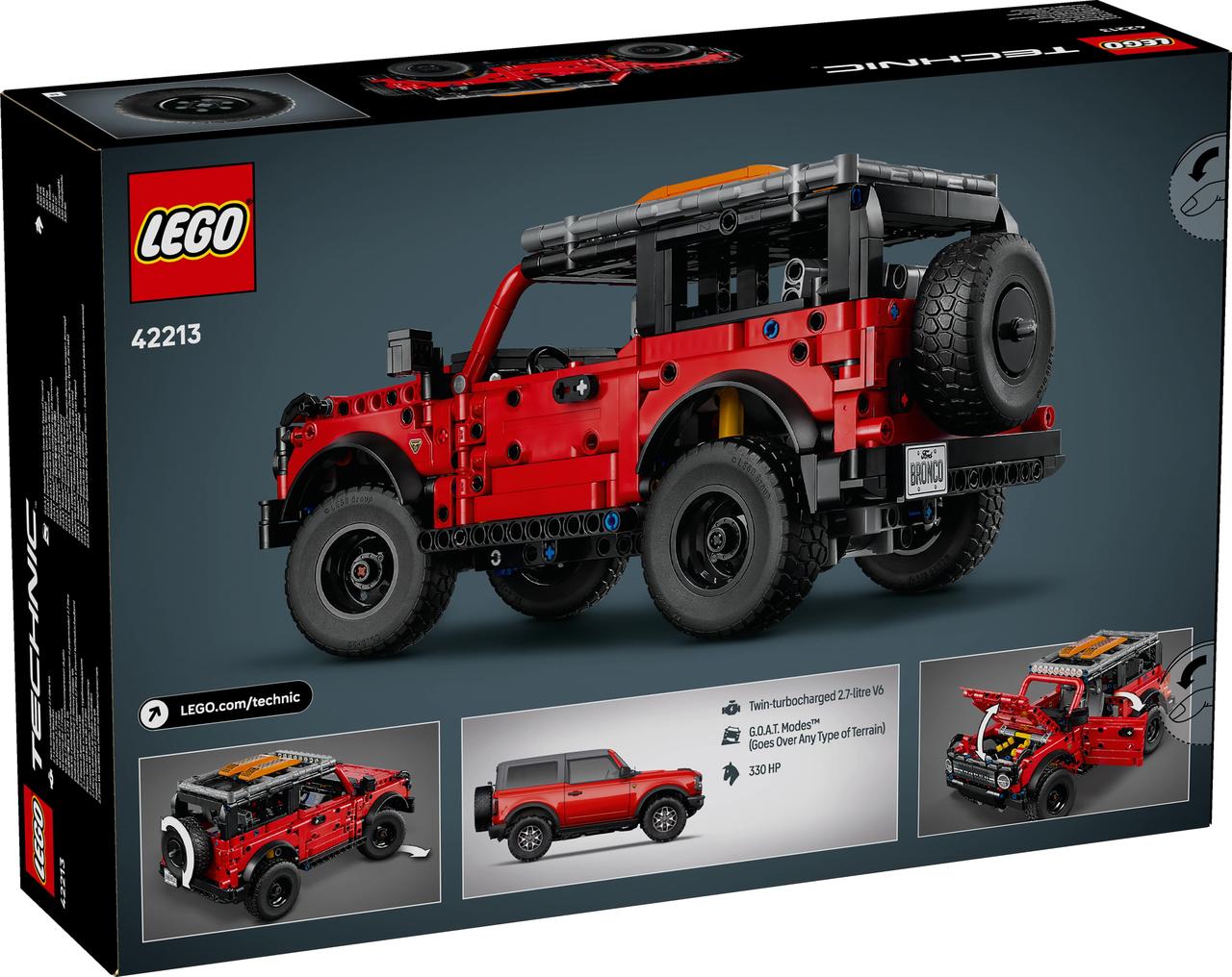 Конструктор Лего Технік Позашляховик Форд Бронко  Lego Technic  42213, фото 1