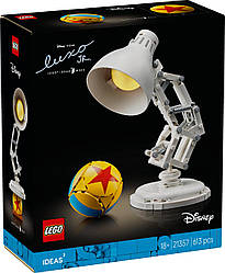 Конструктор Lego Ideas Disney Pixar Luxo Jr. Настільна лампа Дісней Піксар Люксо-молодший 21357