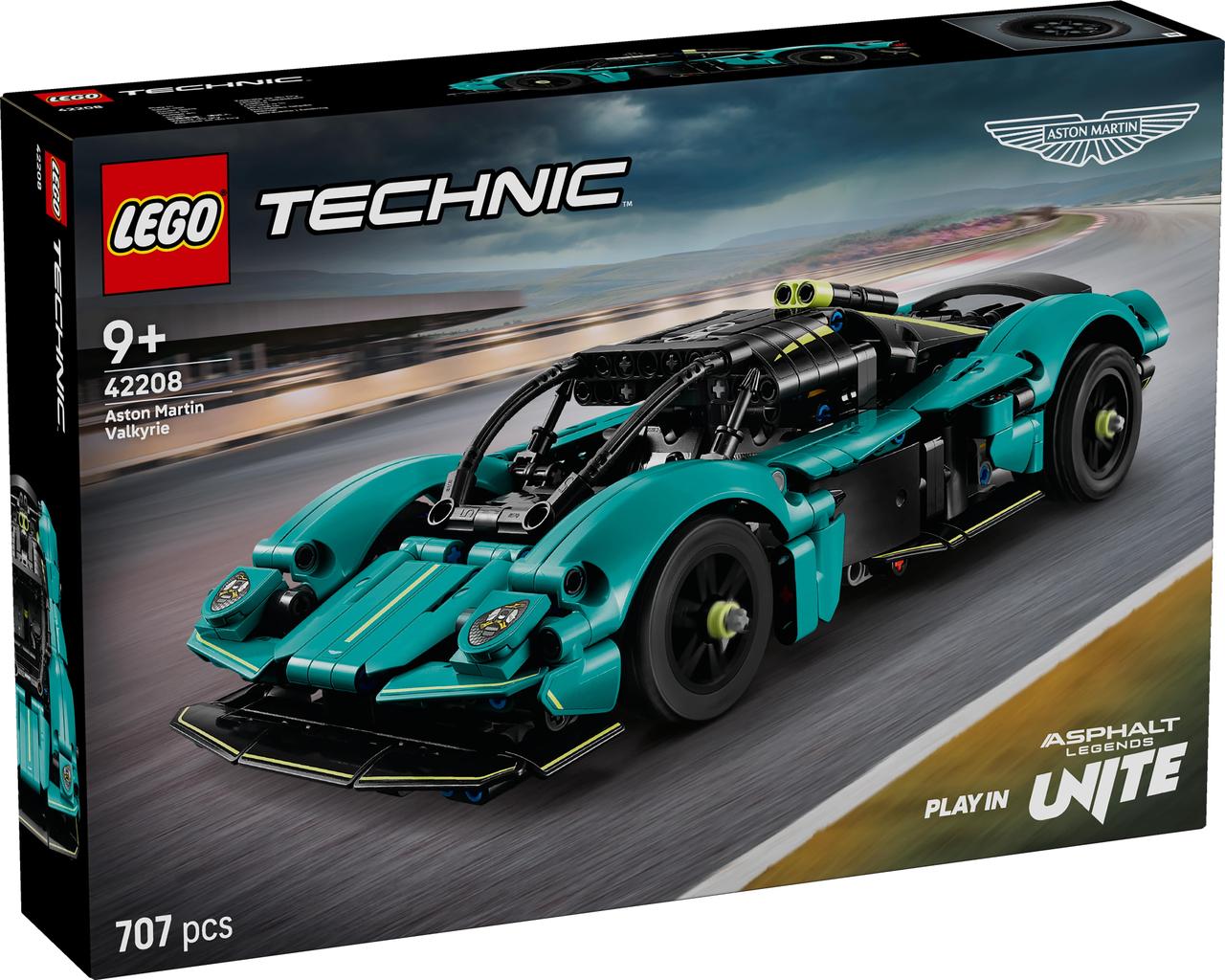 Конструктор Лего технік Астон Мартин Валькірія Lego Technic Aston Martin Valkyrie 42208, фото 1