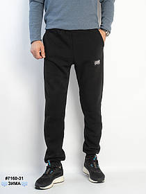 7160-31 Спортивні штани чоловічі на манжеті тринитка на флісі норма (4 од: 48,50,52,54)