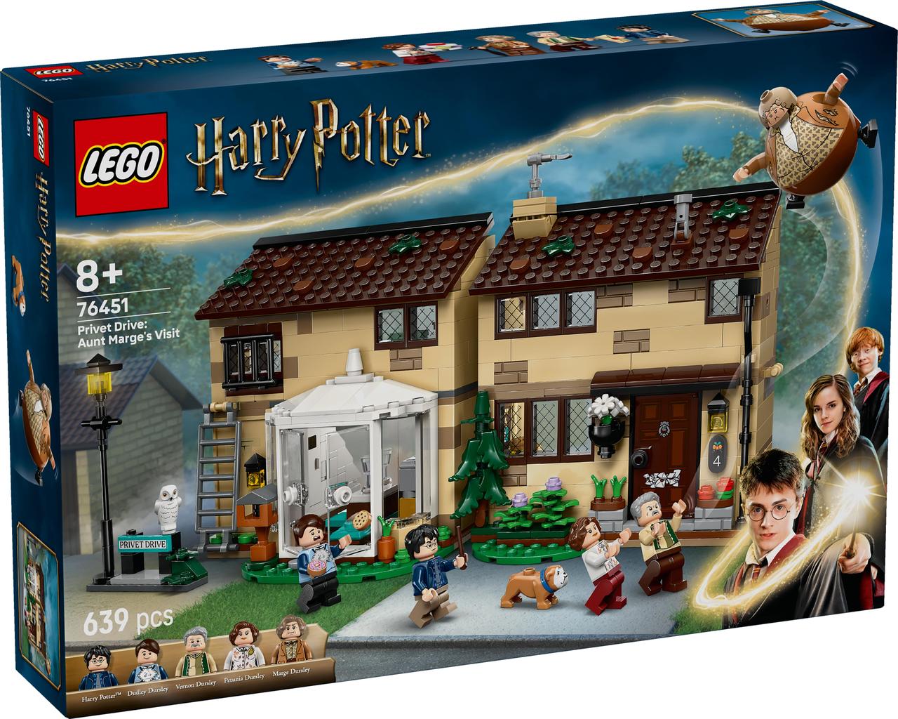 Конструктор LEGO Harry Potter 76451 Привіт-драйв: візит тітки Мардж, фото 1